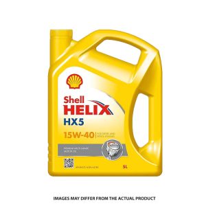 Helix HX5 15W40 5L Oil Yellow Can
